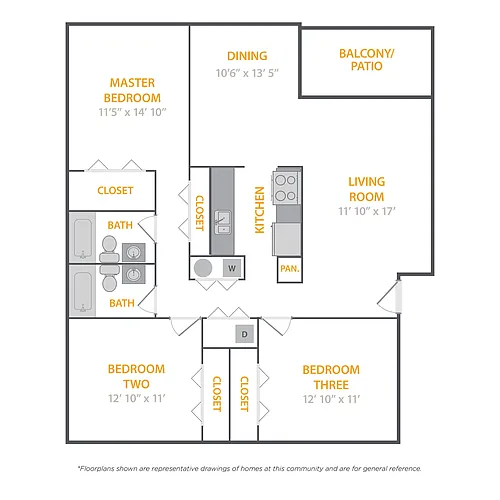 Floor plan Crest
