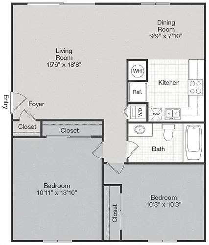 Floor plan B1