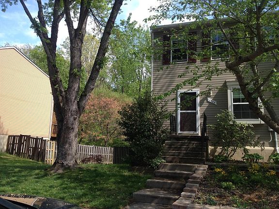 Front, left side of home