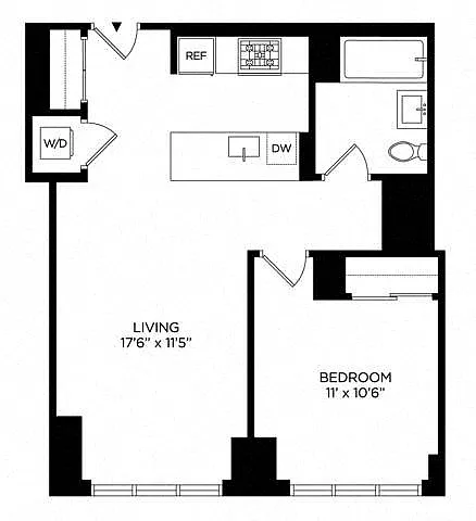 Floor plan 1AF West