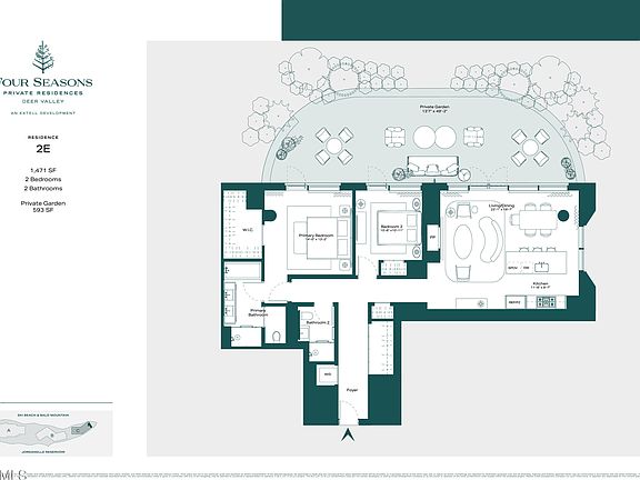 2nd image of 1707 W Glencoe Mountain Way #2E