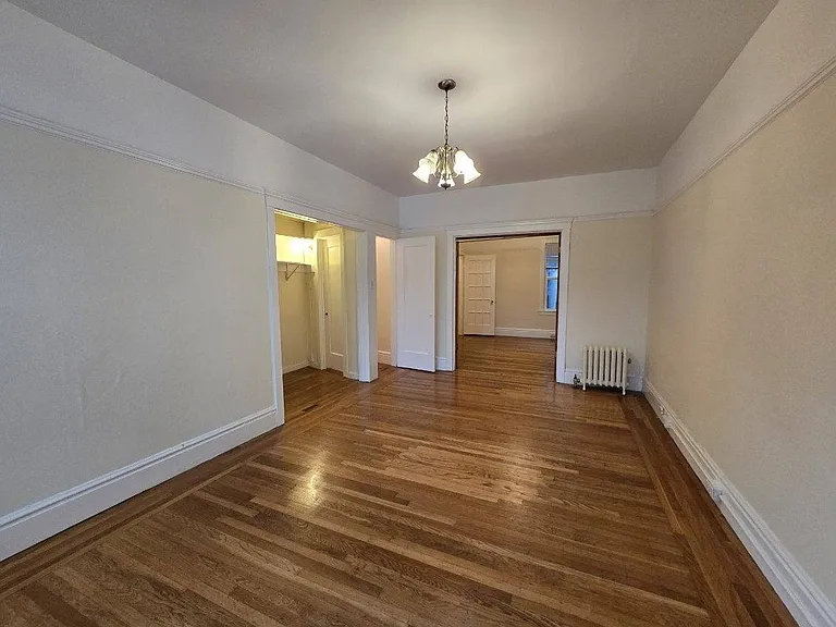 Living room facing bedroom.