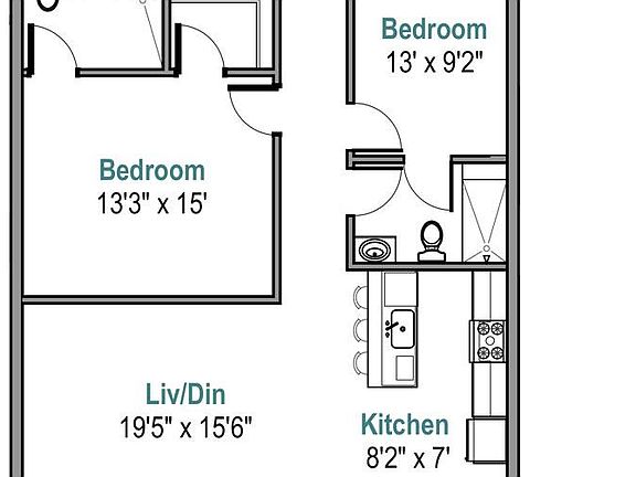 Loft 407 Floor Plan