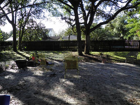Private Backyard with huge patio