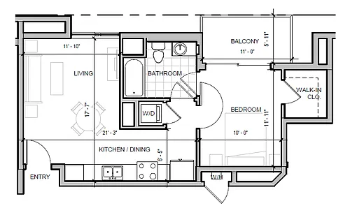 Floor plan B1