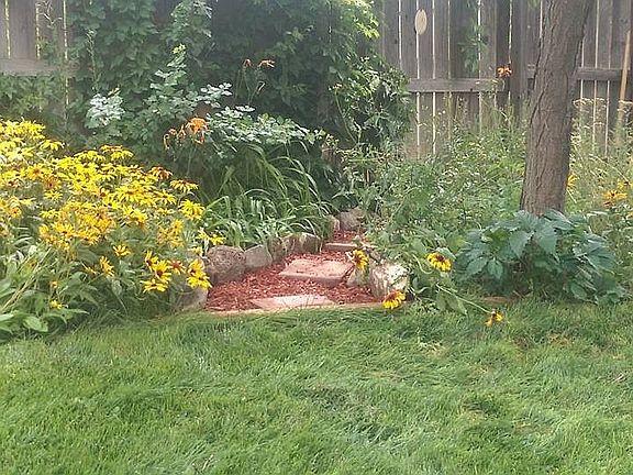 Garden area