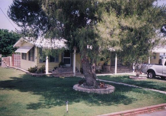 Front house, no grass