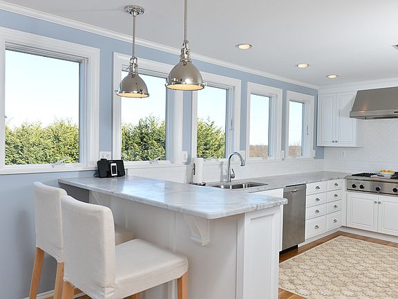Kitchen with new counters