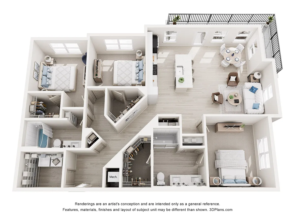 Floor plan Caspian
