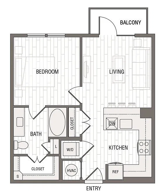 Floor plan A1a