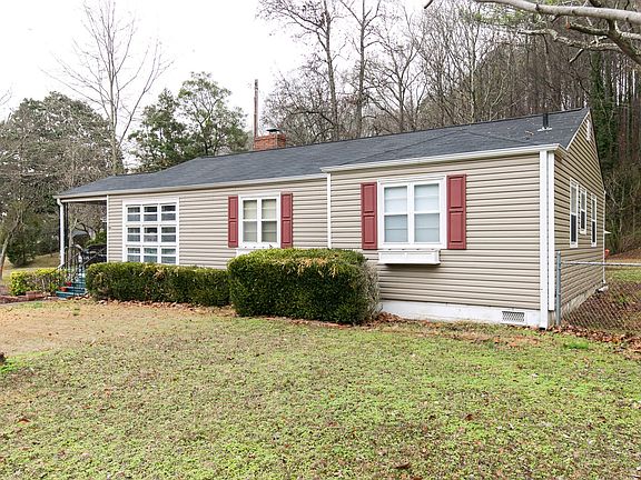 Another angle of the large, corner lot