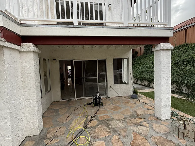 2nd outdoor covered patio from family room