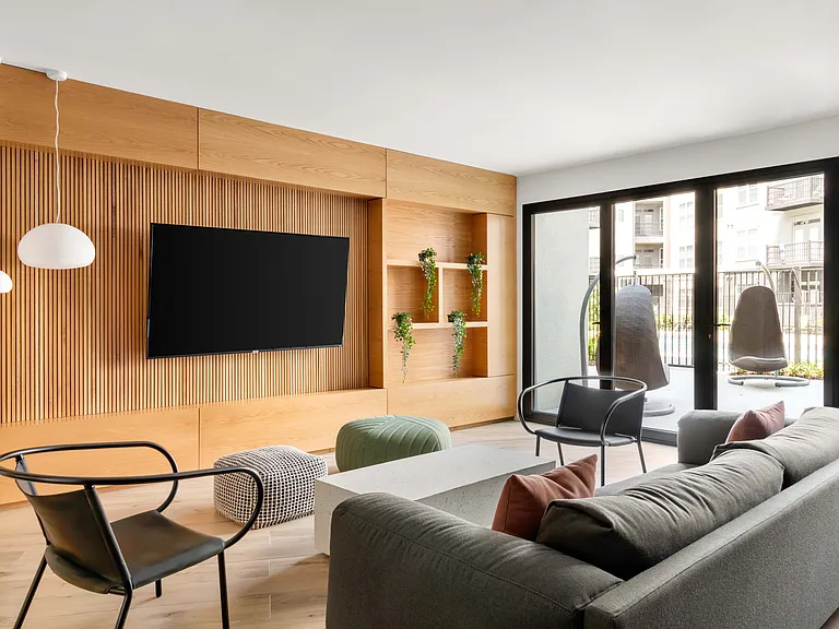Make yourself at home in our resident lounge