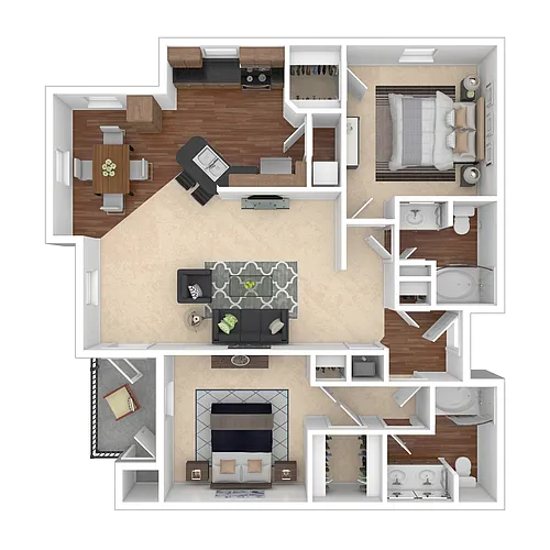 Floor plan B2 Willow