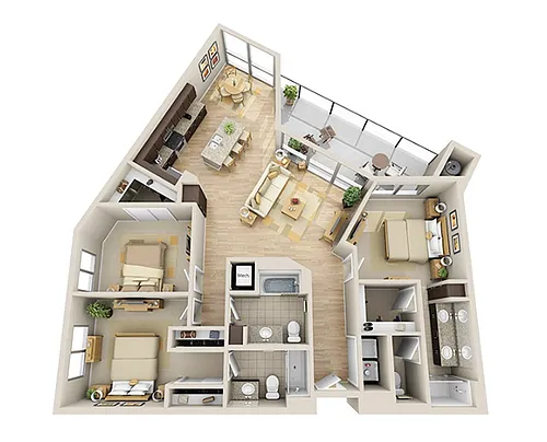Floor plan C2