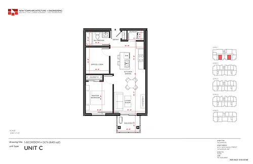 Floor plan 105