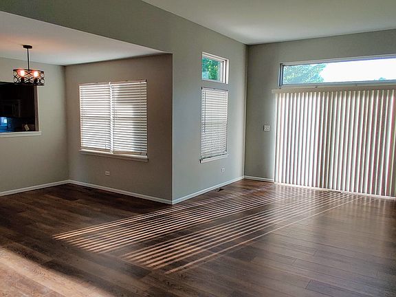 Living Room and Dining Area with pass -through to Kitchen