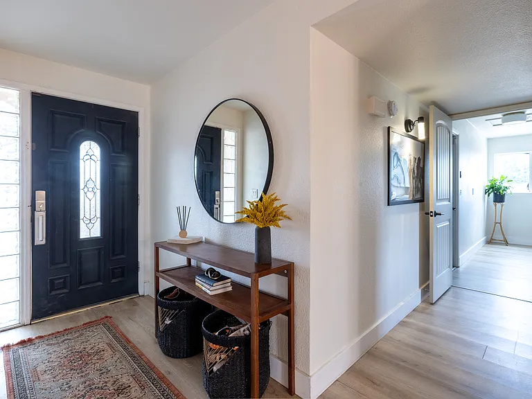 entry way and hallway