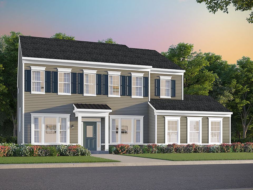 A rendering of Elevation 1 of the Kendrick by Brookfield Residential