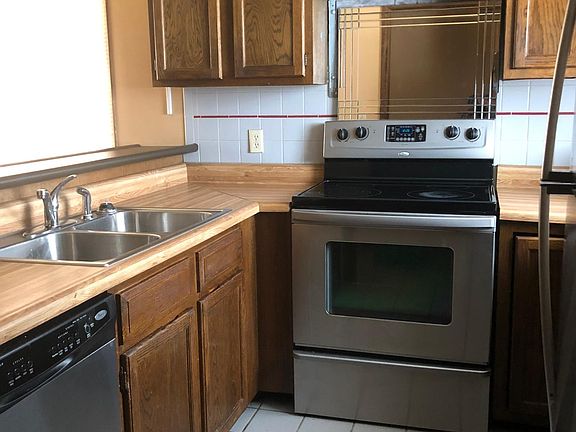 Kitchen will all stainless appliances