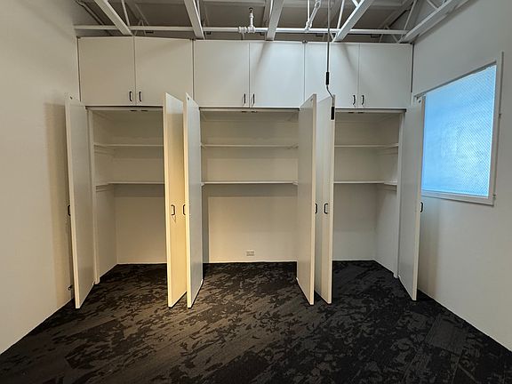 The bedroom with lots of closet space