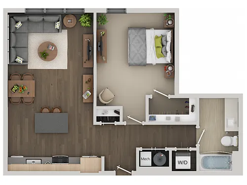 Floor plan B4