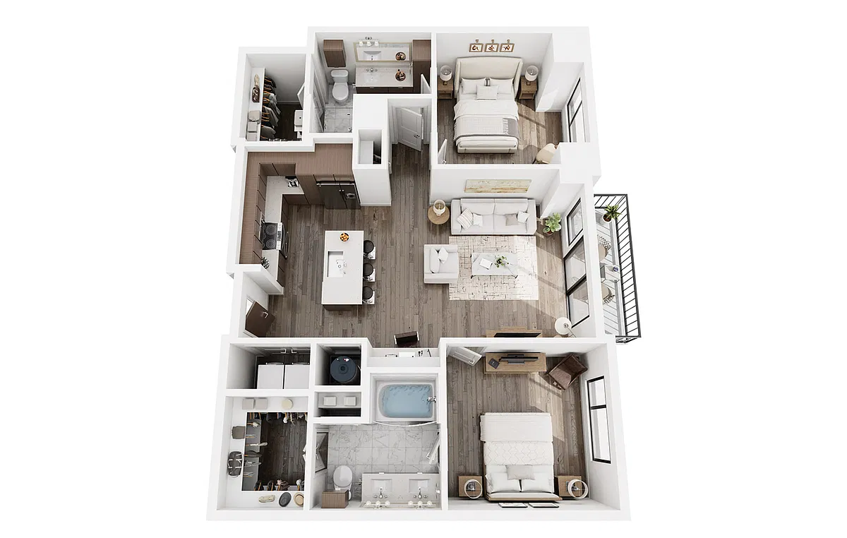 Floor plan B2