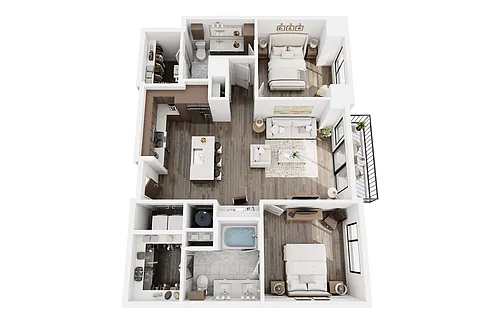 Floor plan B2