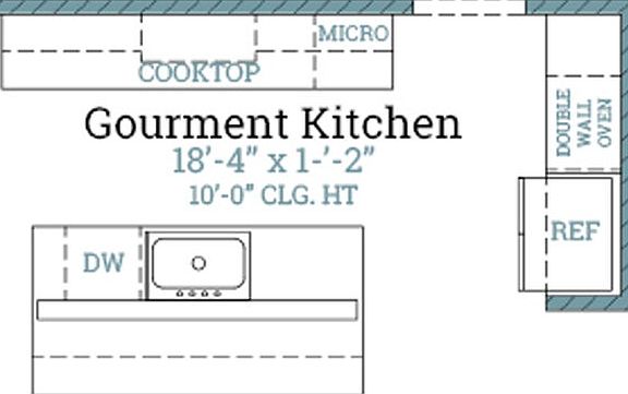 Optional Gourmet Kitchen