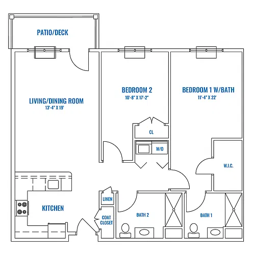 Floor plan The Altamont