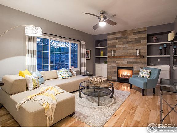 Gorgeous fireplace