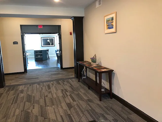 Front entry area