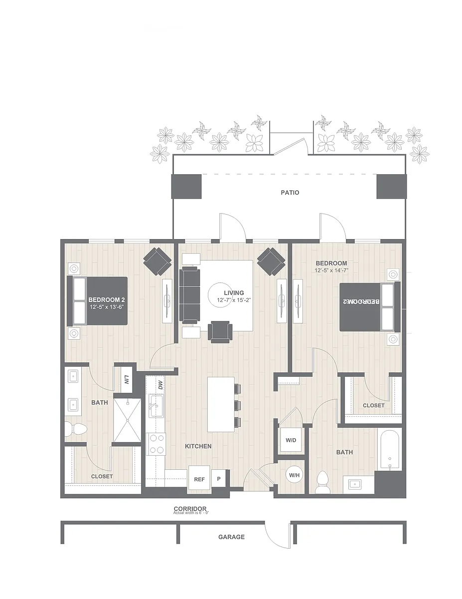 Floor plan C-C1