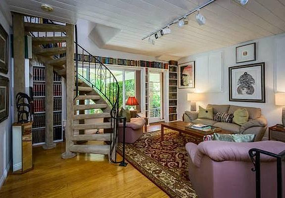 This space is great for window side novel reading or a piano