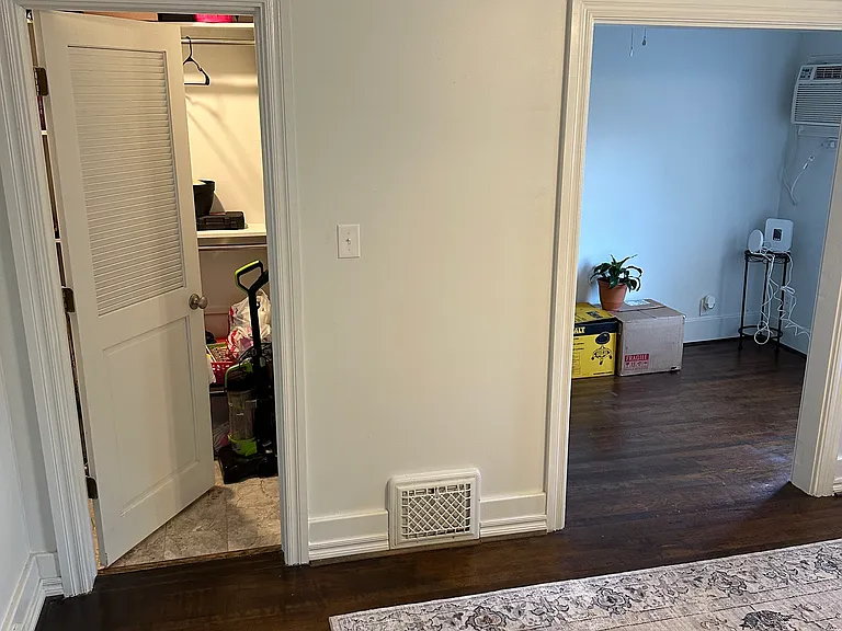 Storage Closet in Living Room