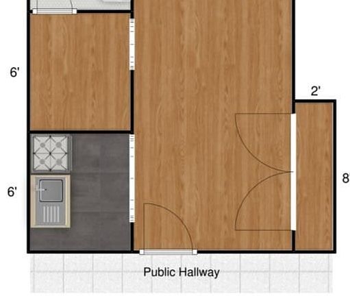 3rd image of 4066 Lindell Blvd APT 707