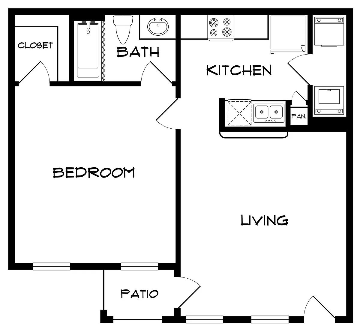 Floor plan A