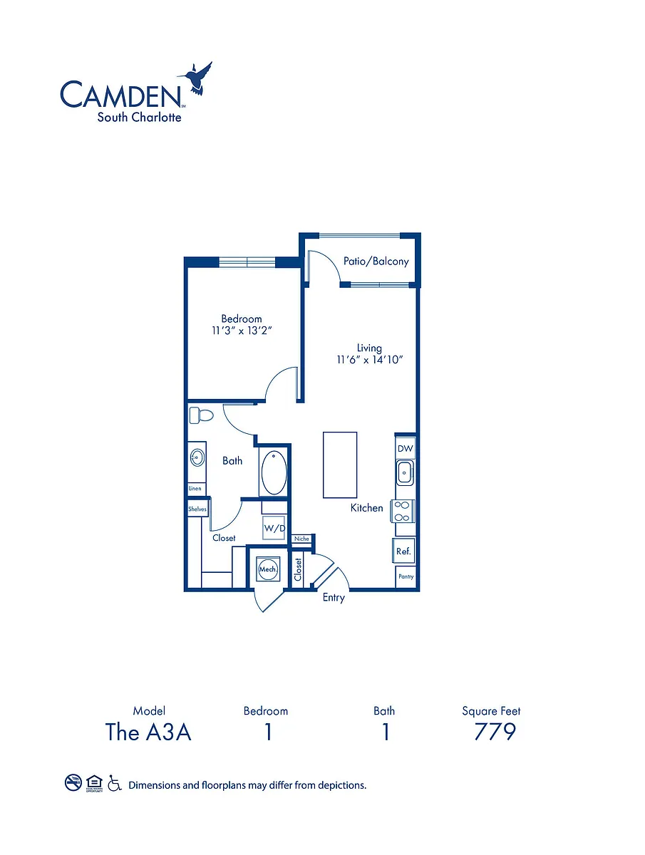 Floor plan A3A