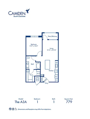 Floor plan A3A