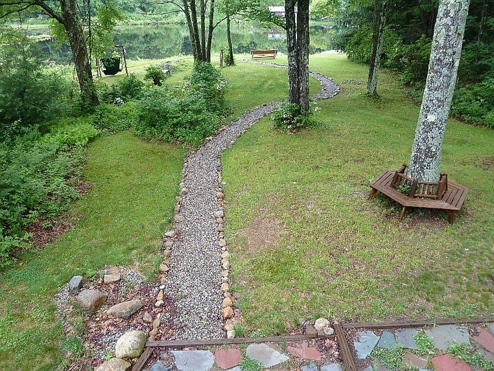 Path to the pond