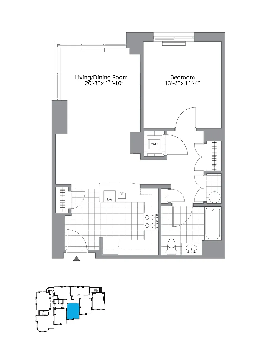 Floor plan A6