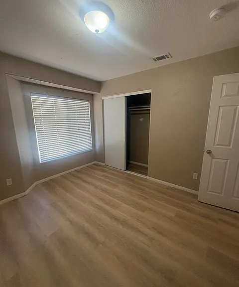 master bedroom with private bath and shower
