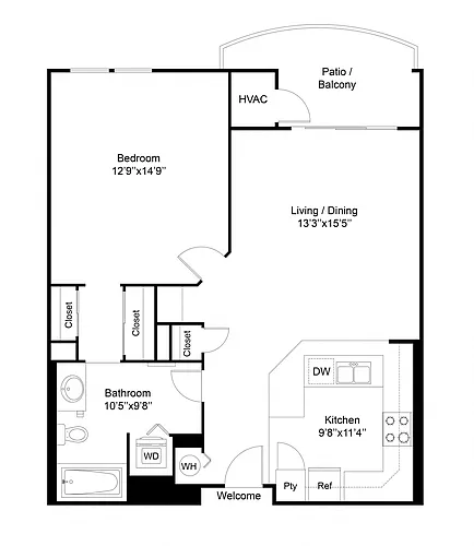 Floor plan Blacksmith