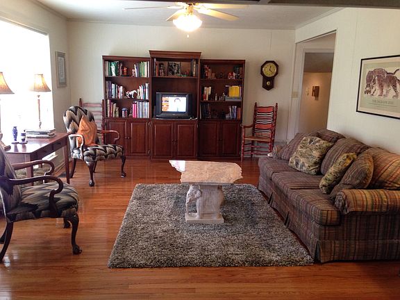 Wood floors throughout