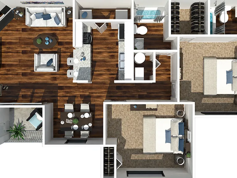 2 Bedroom 2 Bathroom 2 Bedroom 2 Bathroom