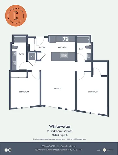 Floor plan Whitewater