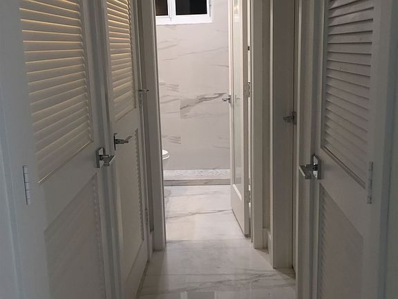 Hall with closets