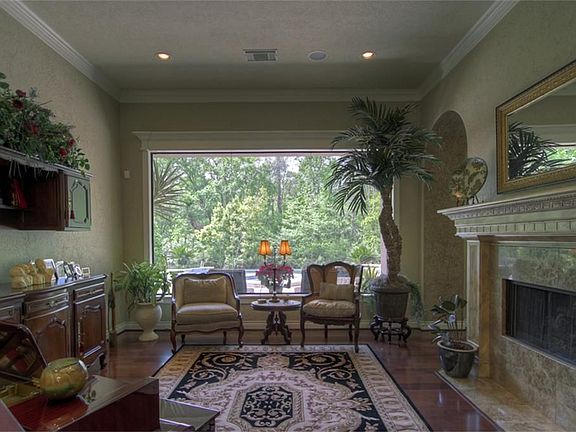 Spectacular views through this formal LR across from the front entry! 