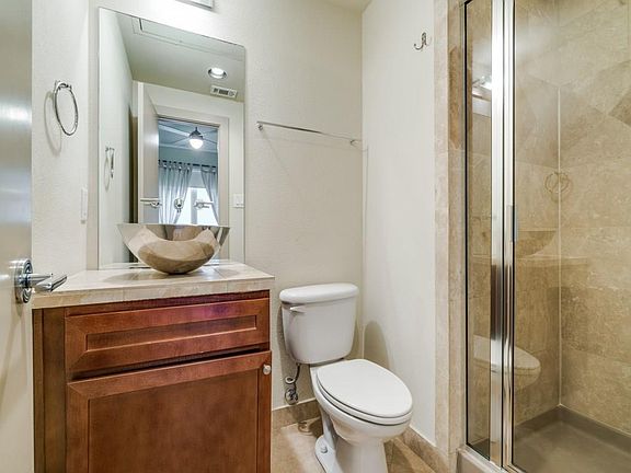 First Floor Bathroom with Shower- this is an old picture. Bathroom is completely remodeled
