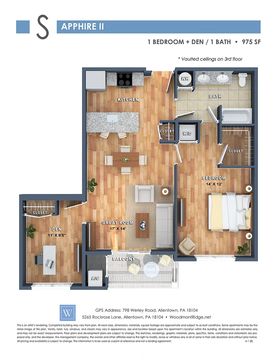 Floor plan Sapphire II